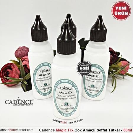 Cadence Magic Fix Şeffaf Genel Yapıştırıcı 50ml