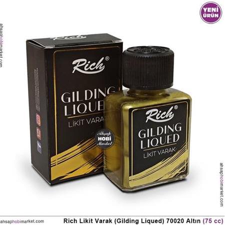 Rich Likit Varak (Gilding Liqued) 70020 Altın Gold