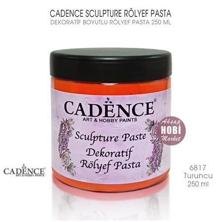Cadence Sculpture Dekoratif Rölyef 6817 Turuncu 250ml