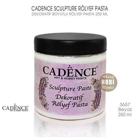 Cadence Sculpture Dekoratif Rölyef Beyaz 250ml