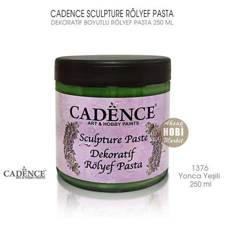 Cadence Sculpture Dekoratif Rölyef 1376 Yonca Yeşili 250ml