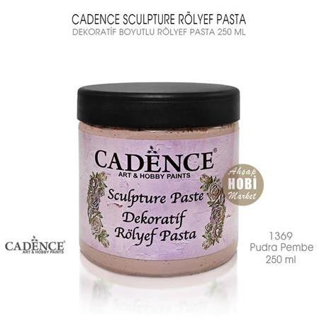 Cadence Sculpture Dekoratif Rölyef 1369 Pudra Pembe 250ml