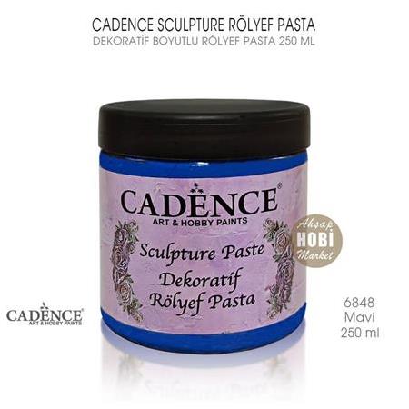 Cadence Sculpture Dekoratif Rölyef 6848 Mavi 250ml
