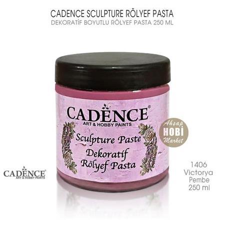 Cadence Sculpture Dekoratif Rölyef 1406 Viktorya Pembe 250ml