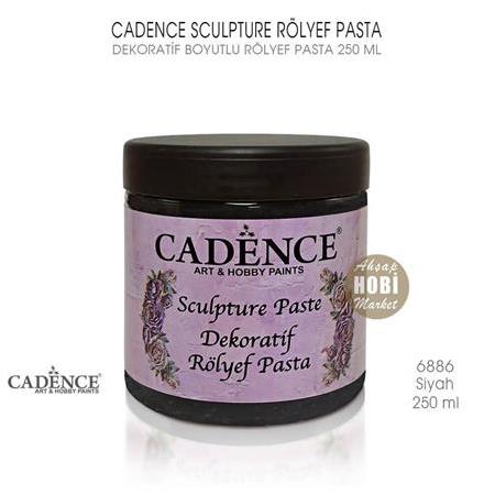 Cadence Sculpture Dekoratif Rölyef 6886 Siyah 250ml