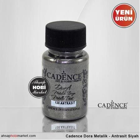 Cadence Dora Metalik Antrasit Siyah No:138