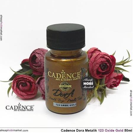 Cadence Dora Metalik Boya 123 Oksit Gold 50 ml