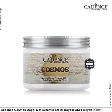 Cadence Cosmos Doğal Mat Seramik Efekti CS01 Beyaz