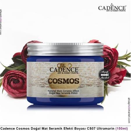Cadence Cosmos Doğal Mat Seramik Efekti CS07 Ultramarin Mavi