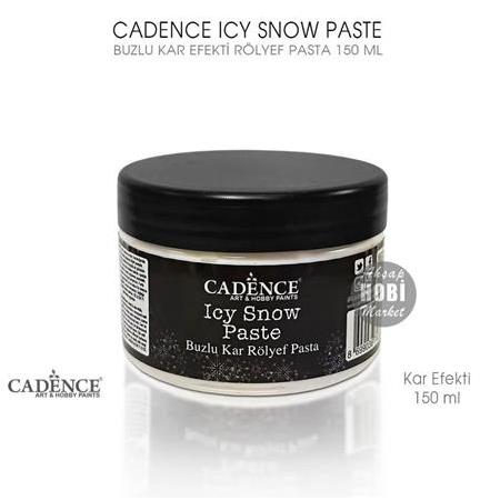 Cadence Buzlu Kar Rölyef Pasta 150 ml