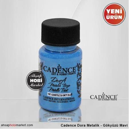 Cadence Dora Metalik Gökyüzü Mavi No:187