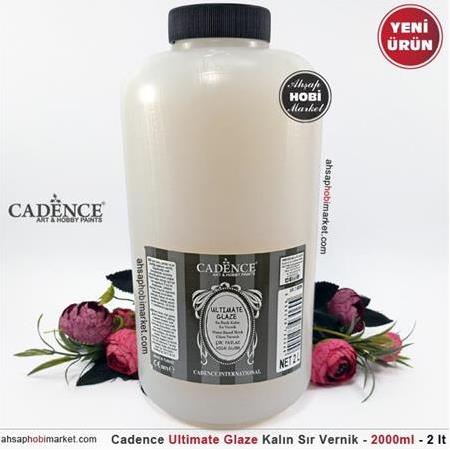 Cadence Ultimate Glaze Kalın Sır Vernik 2000ml 2lt