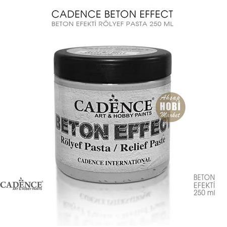 Cadence Beton Efekt Rölyef Pasta 250 ml (350 gr)