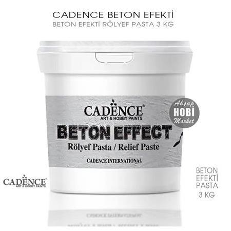 Cadence Beton Efekt Rölyef Pasta 3 Kg