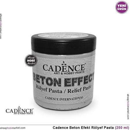 Cadence Beton Efekt Rölyef Pasta 250 ml (350 gr)