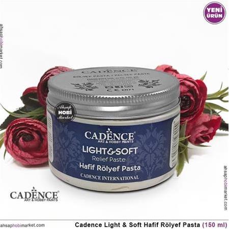 Cadence Light Soft Hafif Rölyef Pasta 150ml