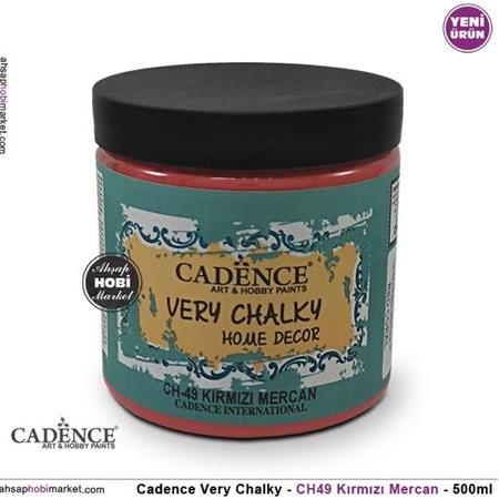 Cadence Very Chalky Kırmızı Mercan CH49 - 500 ml