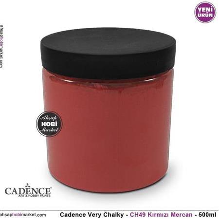 Cadence Very Chalky Kırmızı Mercan CH49 - 500 ml