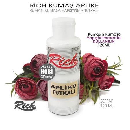 Rich Kumaş Aplike Yapıştırıcı Tutkalı 120ml