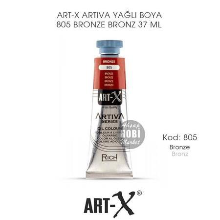 Art-X Artiva Serisi Yağlı Boya 805 Bronze (Bronz) 37 ml