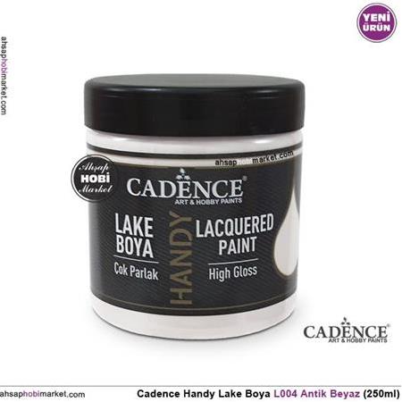 Cadence Handy Lake Boya L004 Antik Beyaz Rengi 250ml
