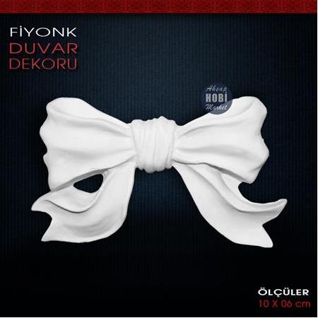 Polyester Fiyonk Duvar ve Pano Süsü (10x6 cm)
